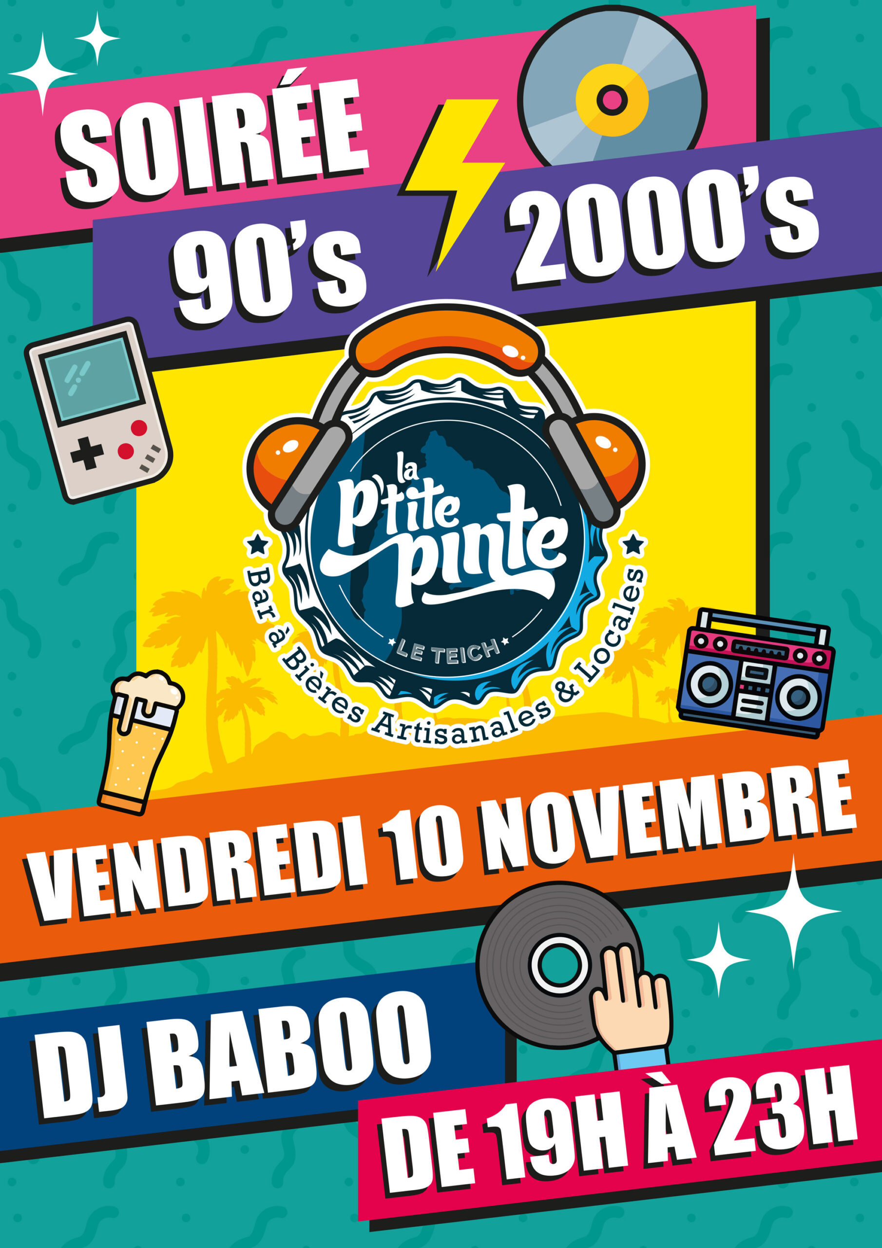 Affiche 90 2000 scaled - La Ptite Pinte - Bar à Bière