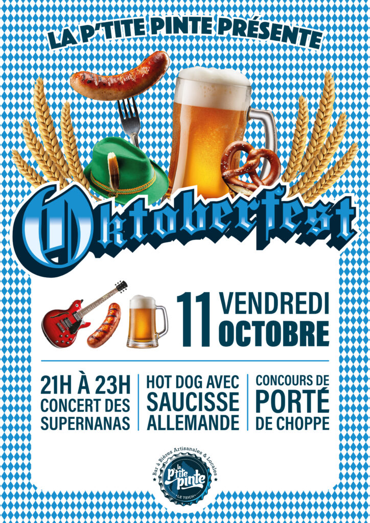 A4 Oktober Fest - La Ptite Pinte - Bar à Bière