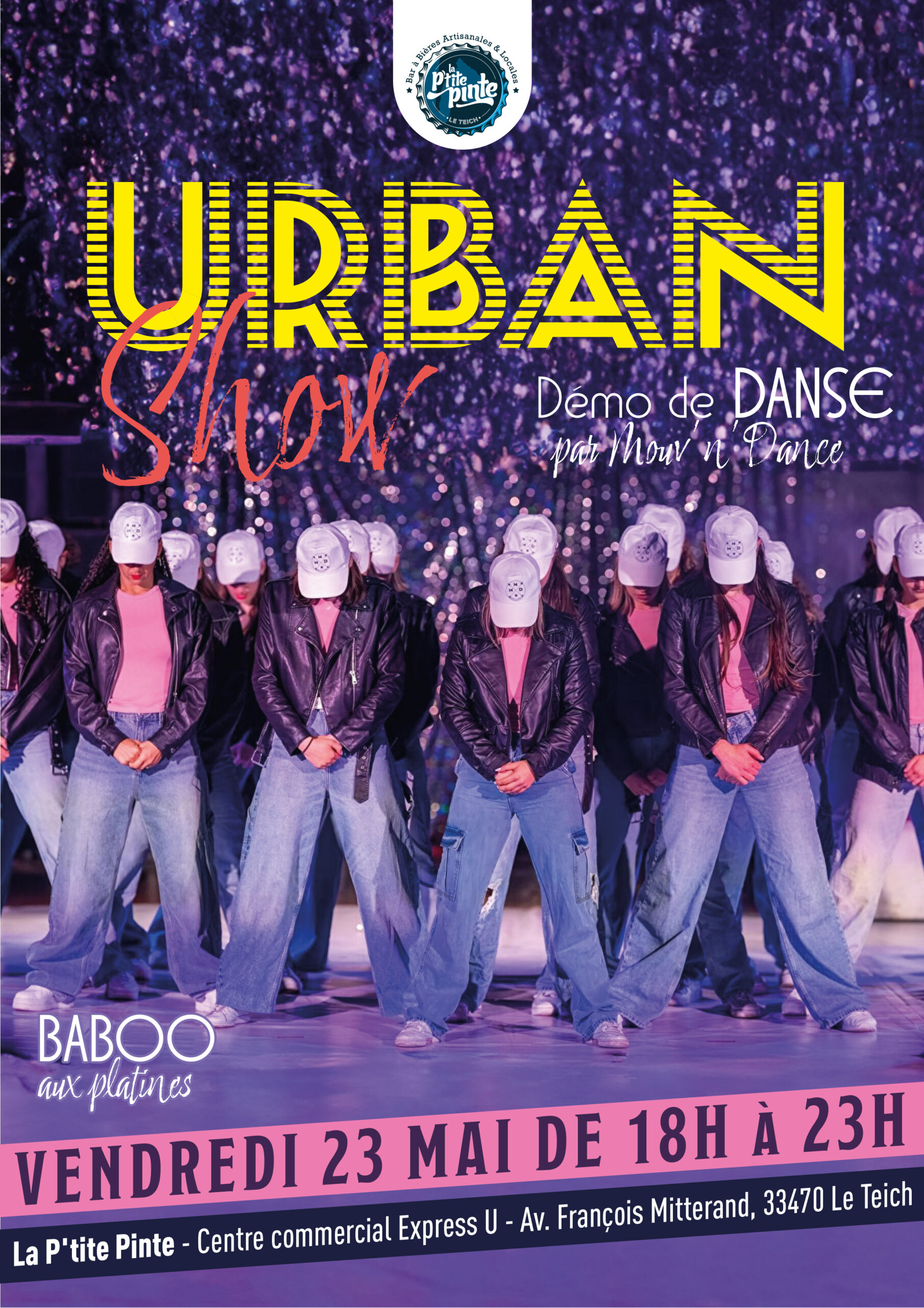 Urban Show 9 A4 Affiche Urban Show Dance scaled - La Ptite Pinte - Bar à Bière