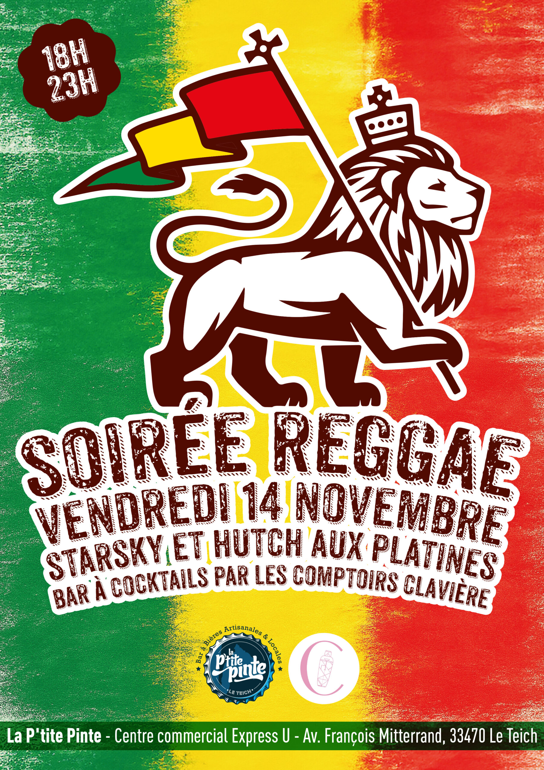 A4 Reggea scaled - La Ptite Pinte - Bar à Bière